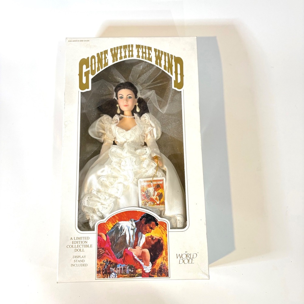 World Doll Gone With The Wind Scarlett O'Hara Wedding Dress Limited Edition 1989